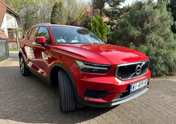 mazowieckie Volvo XC 40 cena 118000 przebieg: 55700, rok produkcji 2019 z Szczucin